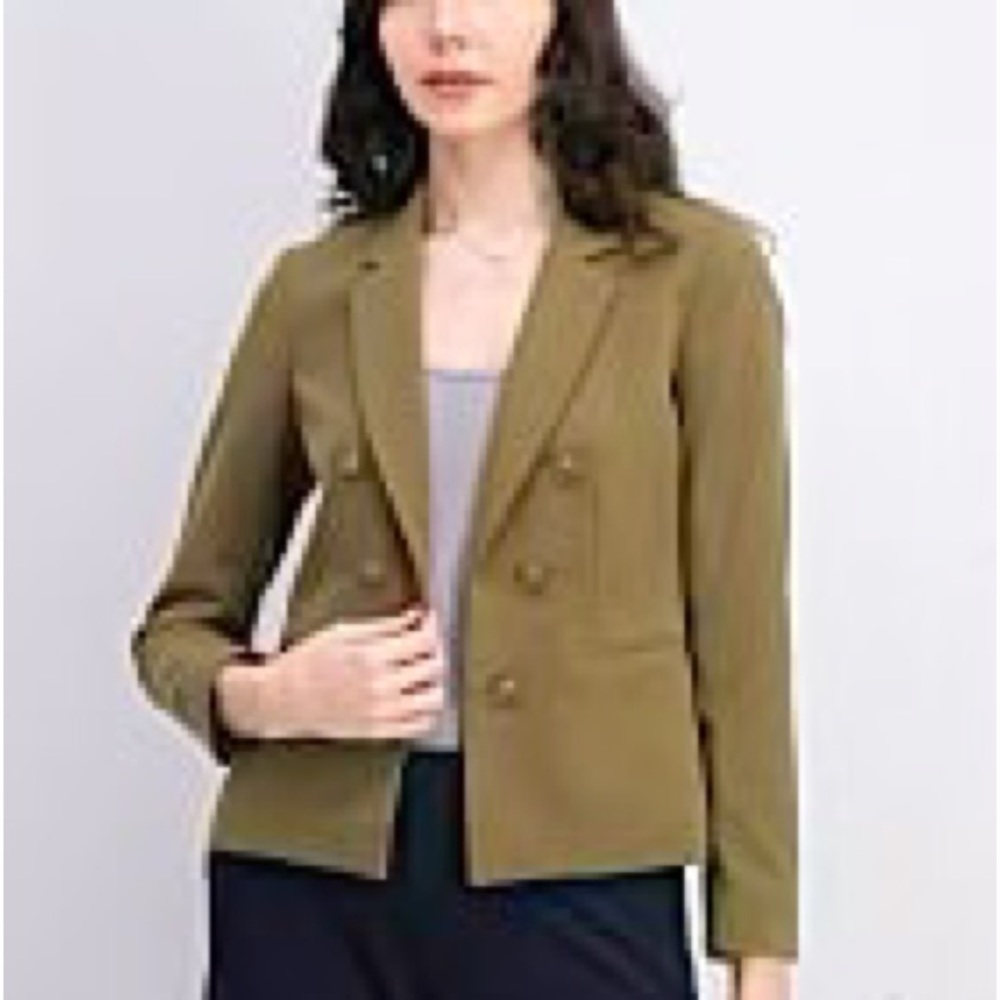 Bar Lii Women’s Dark Olive Open Blazer